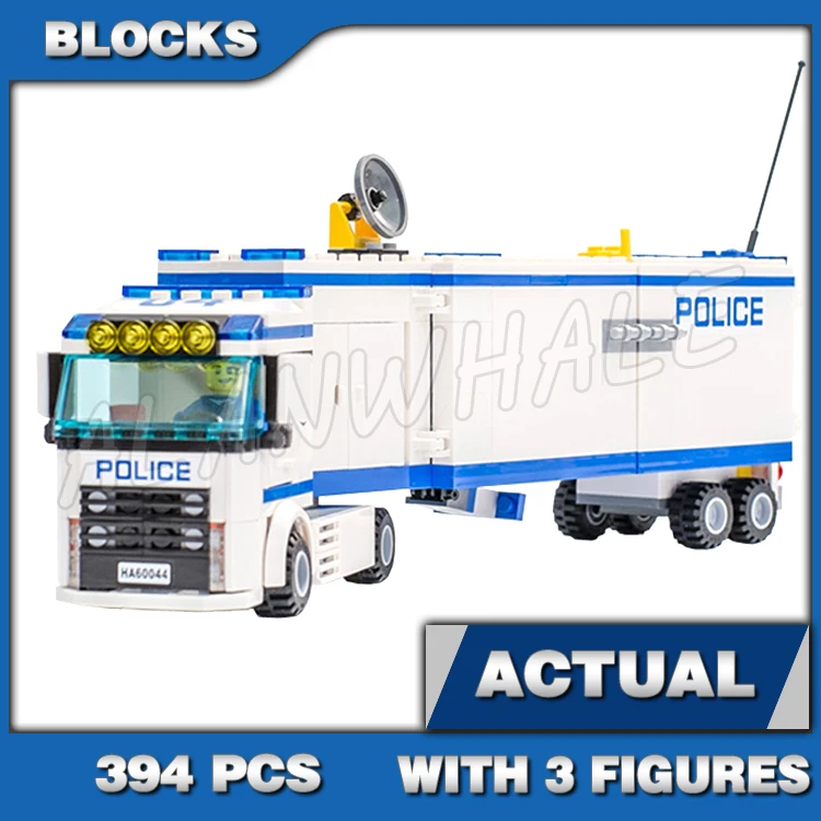 397 pièces City Explorers Jungle Halftrack Mission cascade 10864 blocs de construction enfants ensembles briques compatibles avec le modèle