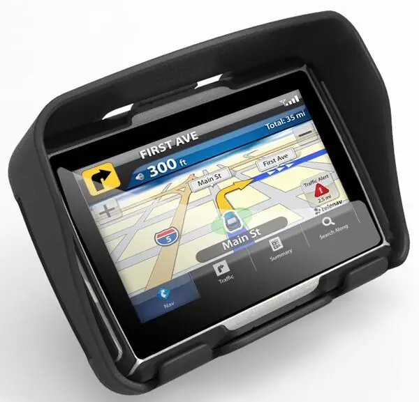 Картина 5: 2025 Мотоциклетная GPS-навигация IPX7 Водонепроницаемый FM-AVIN-Bluetooth GPS-навигатор-трекер Bullit в 8 ГБ FM бесплатная карта igo