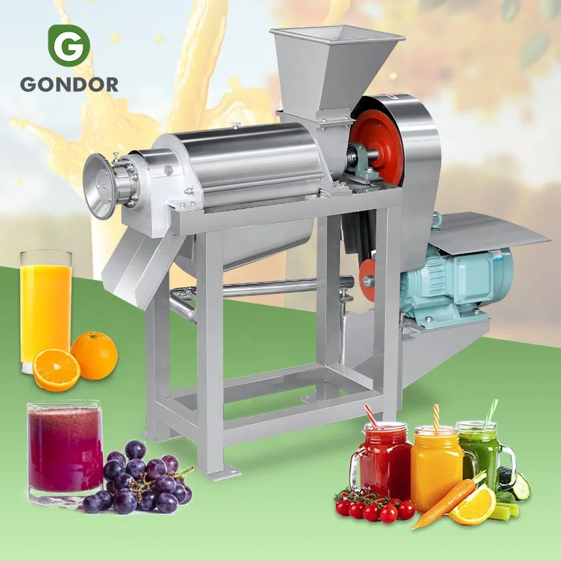 Peach Passion Juice Juicer Extract Orange Ginger Grape Extraction Industrial Extractor Juice Machine