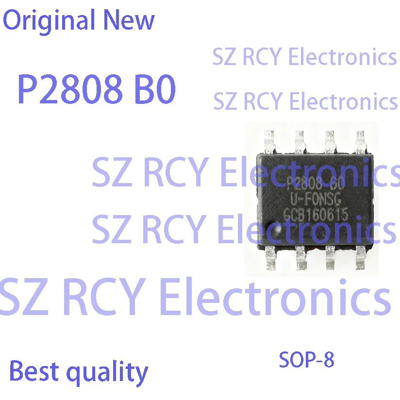 (2-10 PCS) NOVO P2808 B0 P2808B0 P2808 BO SOP-8 IC Chip eletrônico
