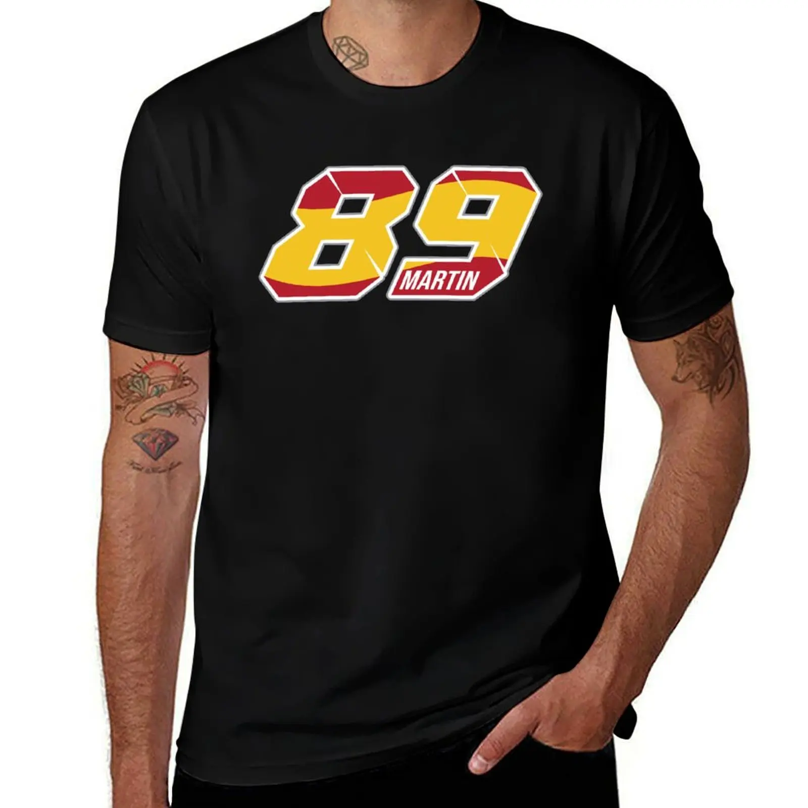 Jorge Martin Number 89 T-Shirt Quick Dry Outdoor Sports T-Shirt