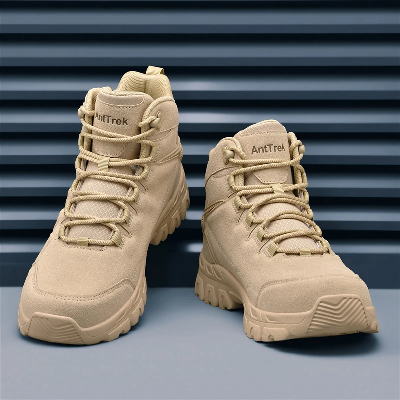 Men New Tactical Boots Ultrallight Training Safety Male Rapid Response Army Boots Lace Up Hunting Boots High Quality Desert Boot
