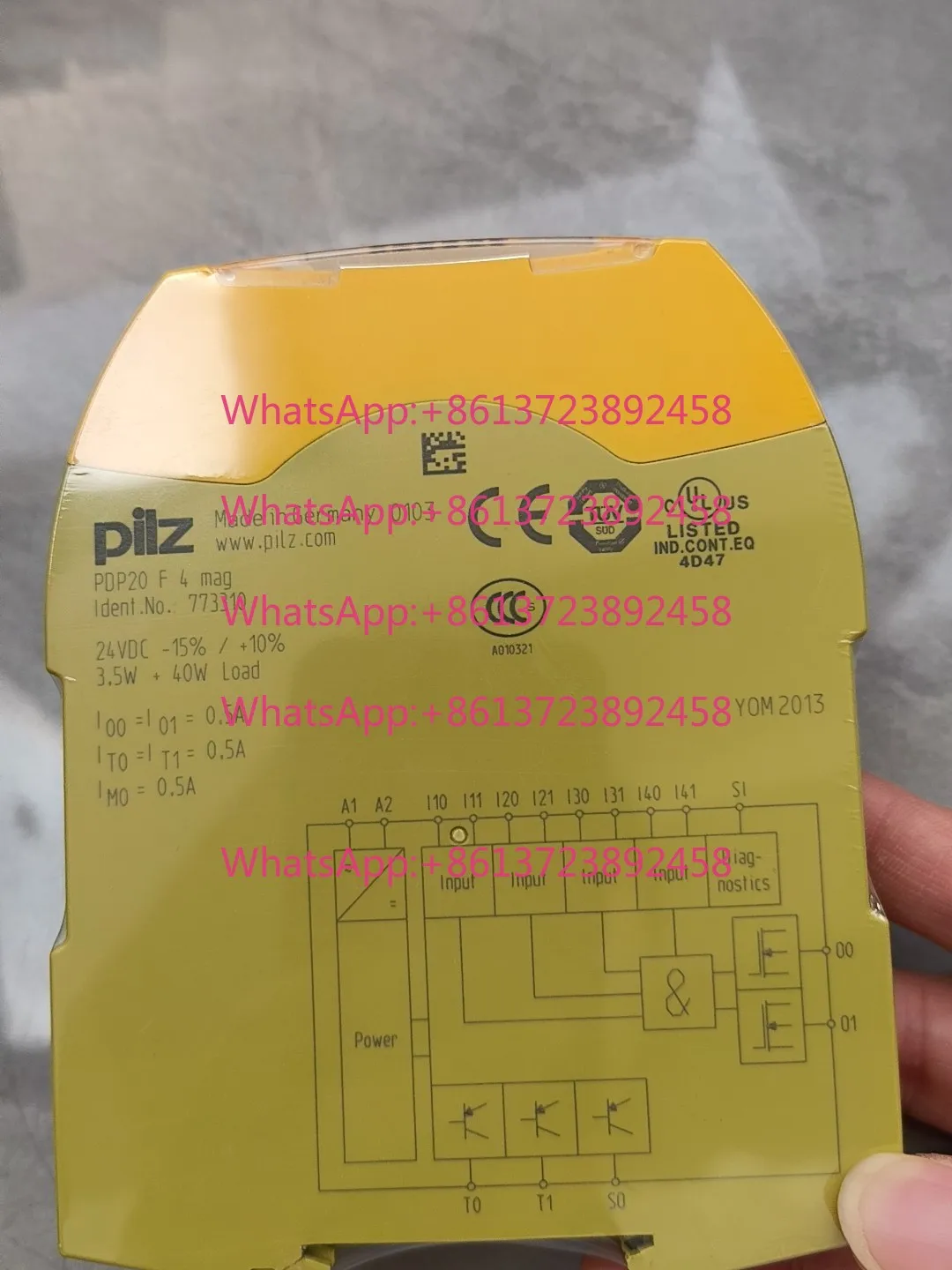 Pilz safety relay PDP20 F 4 mag 773310