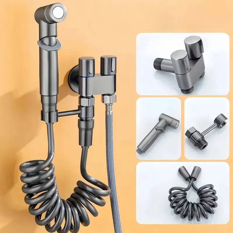 Of Hand Held High Pressure Toilet Spray With Dual Mode Nozzle Is Very Suitable For Bathroom Cleaning And Toilet Flushing
