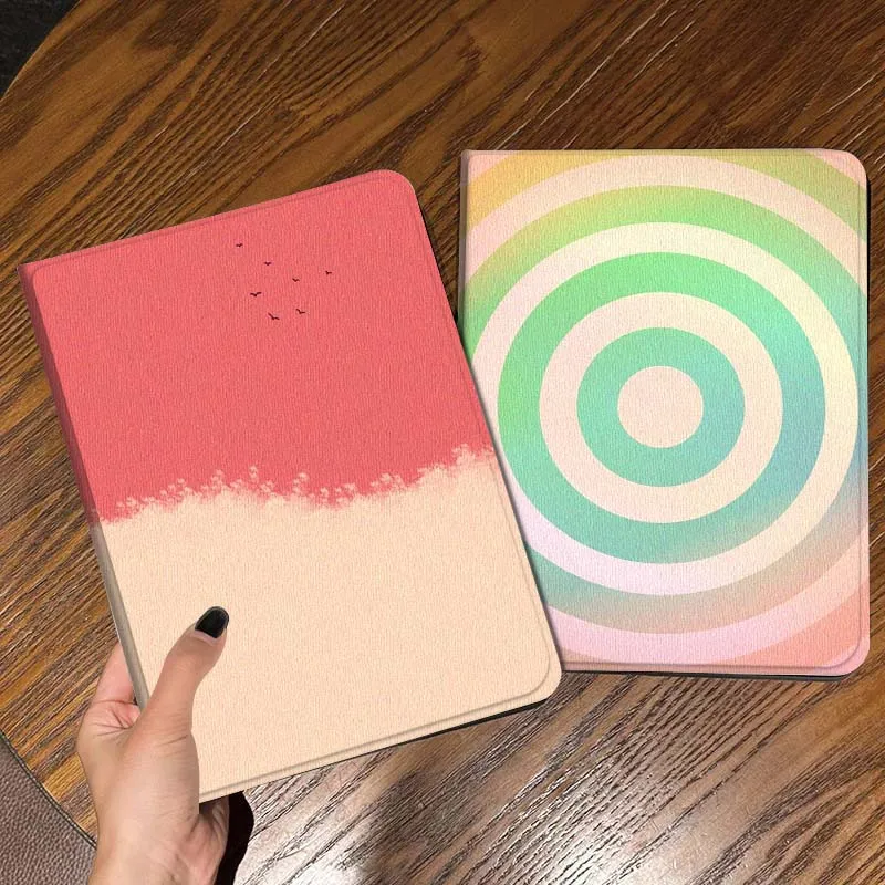 

Pink Sky Cloud Birds Gift Tablet Case For Samsung Galaxy Tab S7 S8 S9 S10 FE Lite