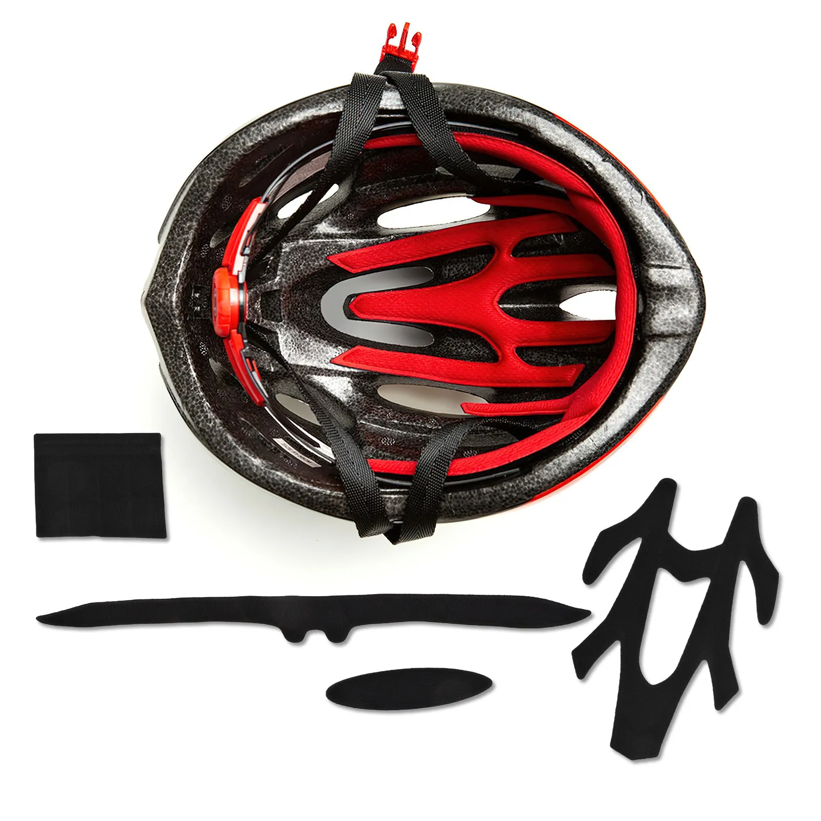 

Комплект из 3-х дышащих впитывающих пот защитных подушек-вкладышей для мотоциклов, сменные внутренние накладки для езды на велосипеде