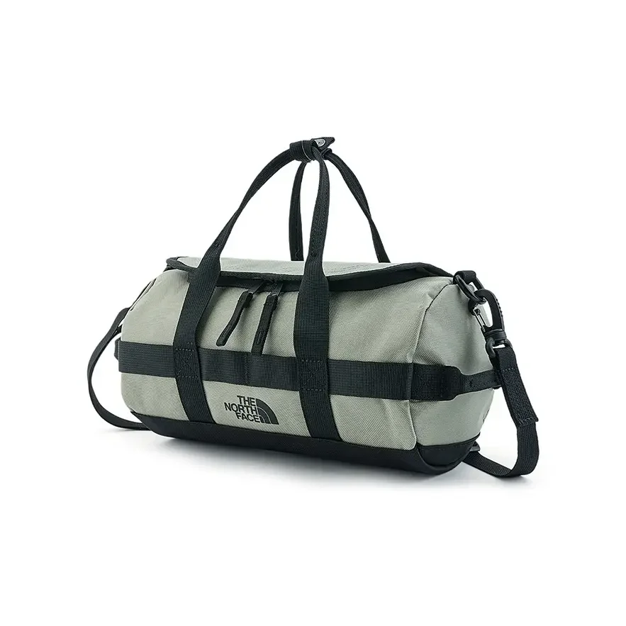 THE NORTH FACE 6.1L Camp Clay Grey Nylon Crossbody Handheld Pouch Unisex Lightweight Casual Outdoor Travel Bag NF0A5JYT‑1I4