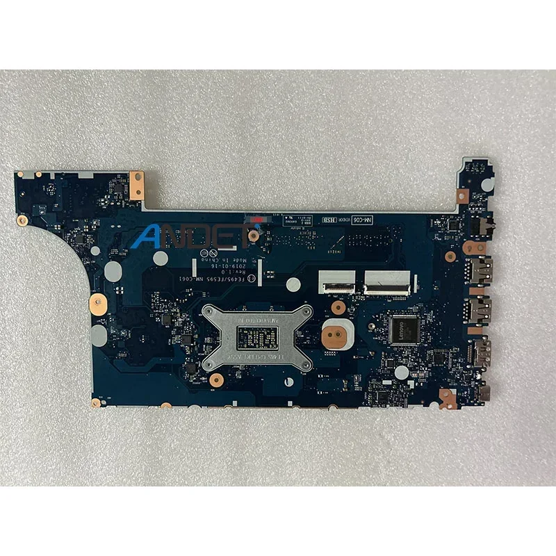 NM-C061 For Lenovo ThinkPad E495 E595 Laptop Motherboard R3-3200U Notebook Mainboard FE495 FE595 100% test work 02DL978