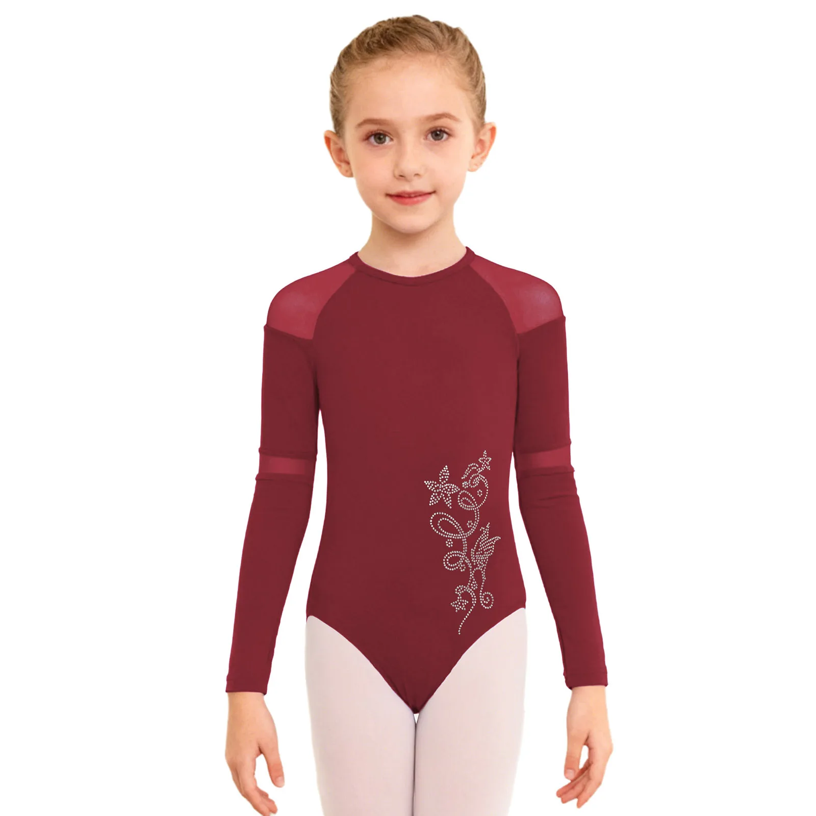 criancas-meninas-ginastica-patinacao-artistica-danca-traje-pura-malha-mangas-compridas-fino-velo-forrado-strass-flor-danca-collant