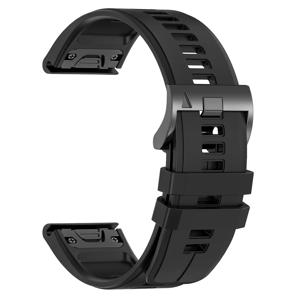 22/26mm Quickfit Officiële Band voor Garmin Fenix 8 Pro 47mm 51mm E 7 7X/Epix Pro/6 6X/Enduro 3 Zachte Sport Siliconen Band Armband