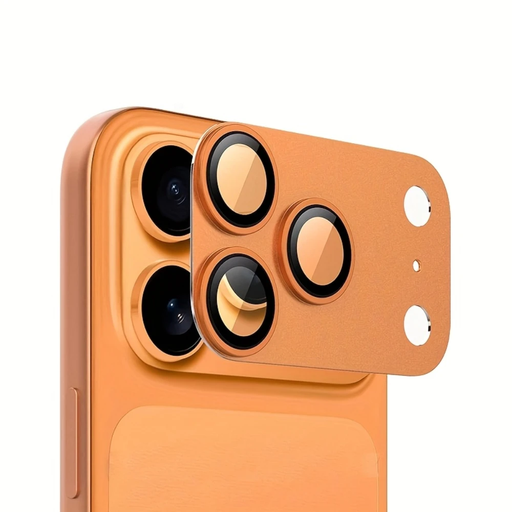 NNBILI 1 Stück Metall-Glas-Kameraobjektivschutz für iPhone 18 Pro 18 Pro Max 17 Pro 17 Pro Max iPhone Objektivabdeckung Zubehör