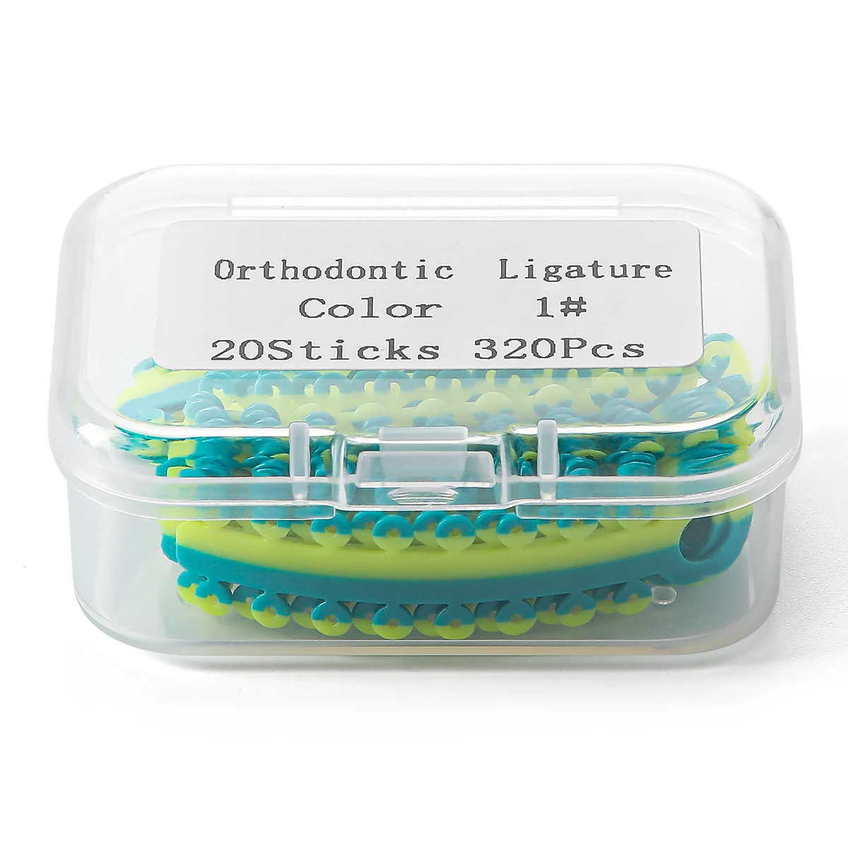 AZDENT 320 Binder/Box Dental Kieferorthopädische elastische Ligaturbänder Ligationsring 16 Farben Zahnmedizinbedarf – Detail 7