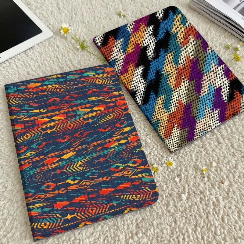 

Aztec Geometric Pattern Art Tablet Case For Xiaomi Redmi Mini Pad SE K 2 4 5 6 7 8 2023 2025 11 8.8 11.2 10.1 Pro Gift