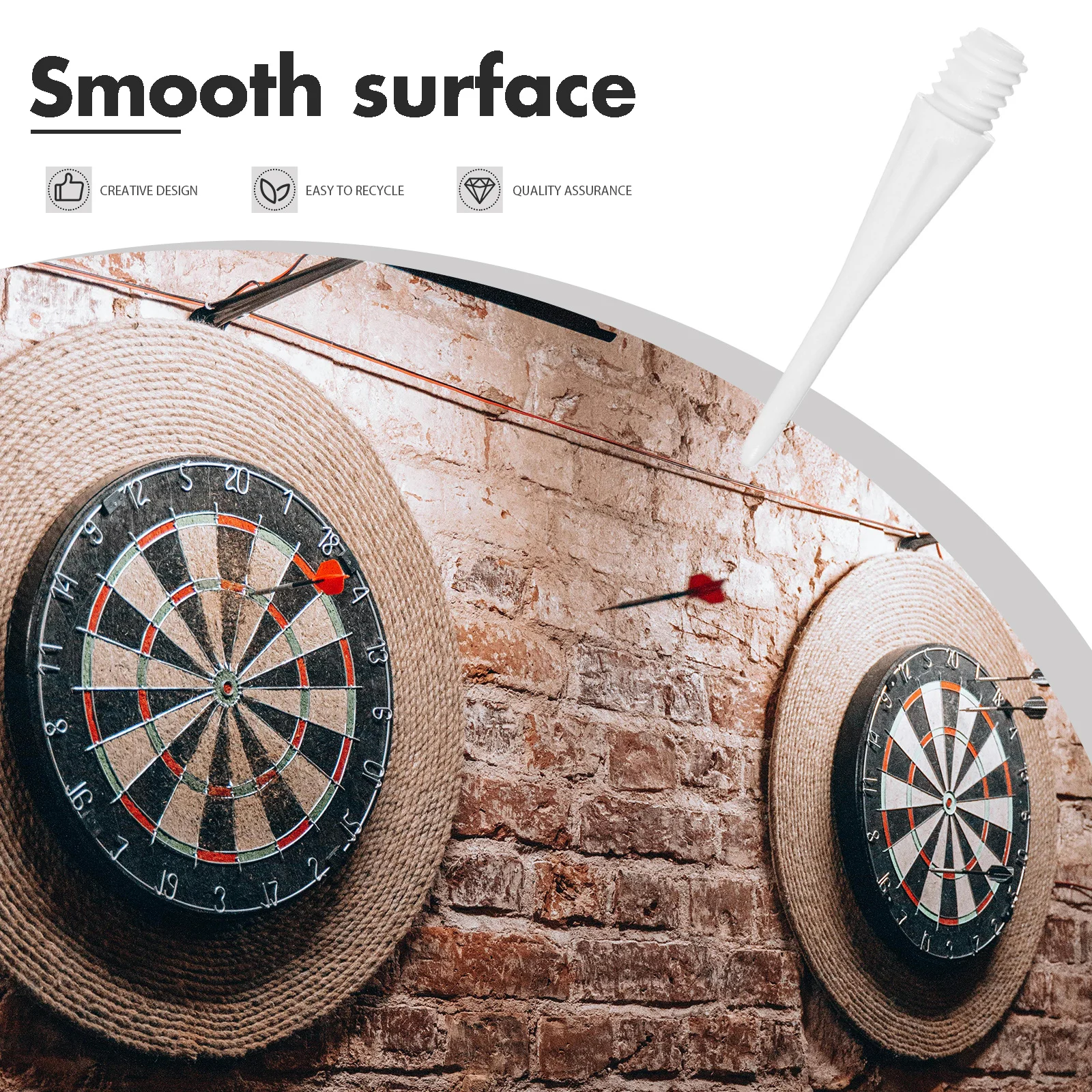 50 قطعة من الإبر الناعمة ذات طرف متين، رؤوس عملية للملحقات الإبداعية، نقاط استبدال أجزاء الاستبدال