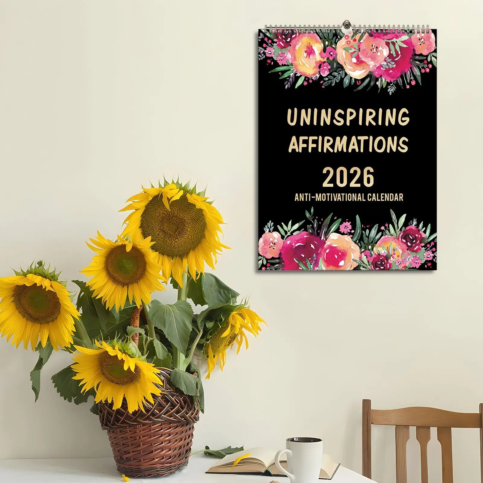 

2026 Calendar 12 Months 2026 Wall Calendar Planner Monthly Funny Personal Time Management Planner With Ironic Motivational