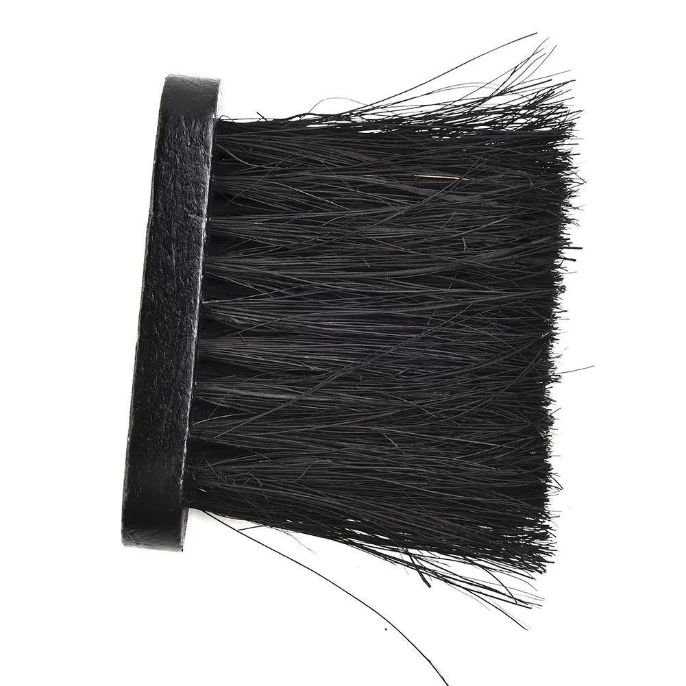 

Fireside Brush Fireplace Brush Accessory Part Replacement Stoves Universal Black Brush Fire Fireplace Hair Length 8cm