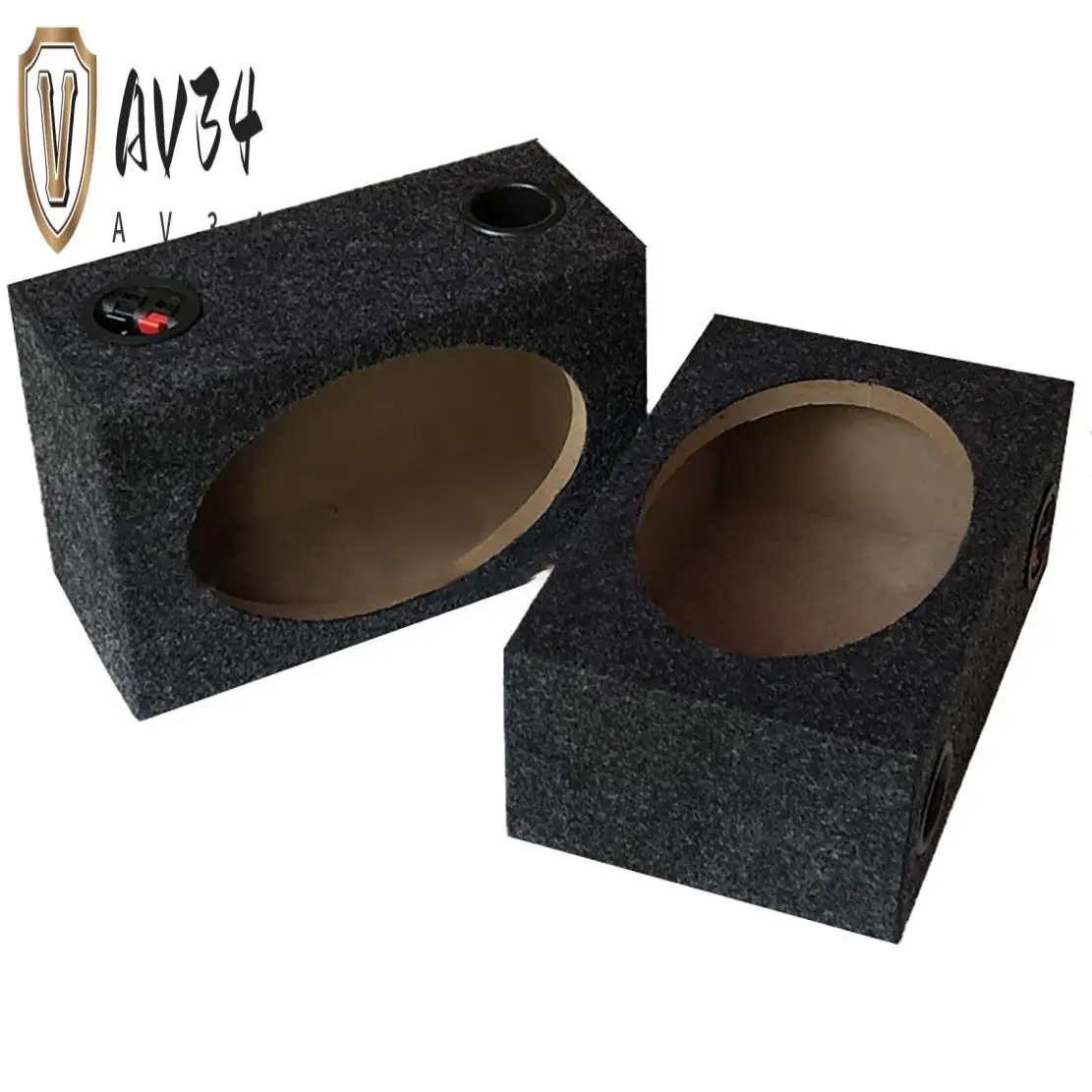 

AV34-Single 6X9 Speaker Box Universal Sealed Speaker Boxes Car Speaker Box Car Subwoofer Boxes For Car Music Pair