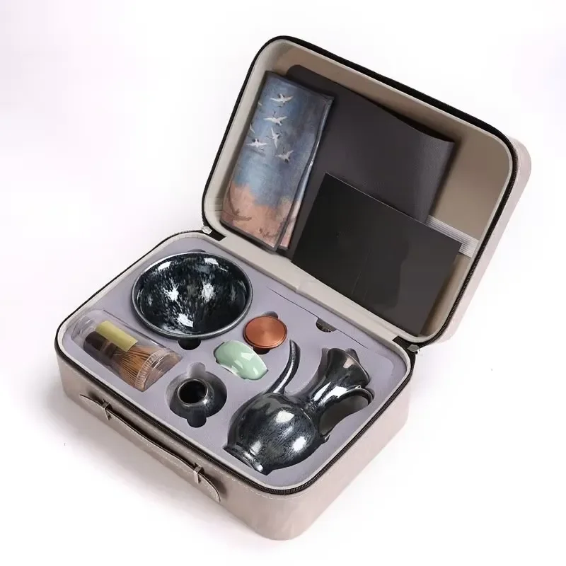 Factory Direct Sale Art Tool Set Popular Matcha Bowl Gift Box Set Handmade Bamboo Matcha Spoon