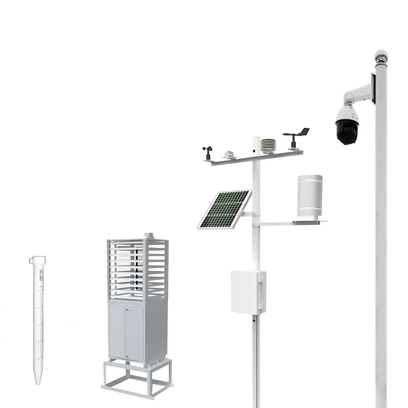 Agricultural conditions monitoring system Intelligent agriculture and forestry environment monitoring station Field