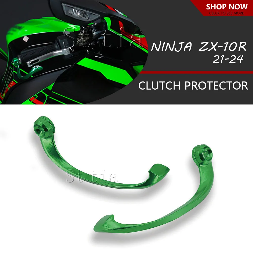 

Защита рычагов тормоза и сцепления (Bow Guard) для мотоциклов Kawasaki Ninja ZX-10R ZX10R ZX 10R 2021 2022 2023 2024