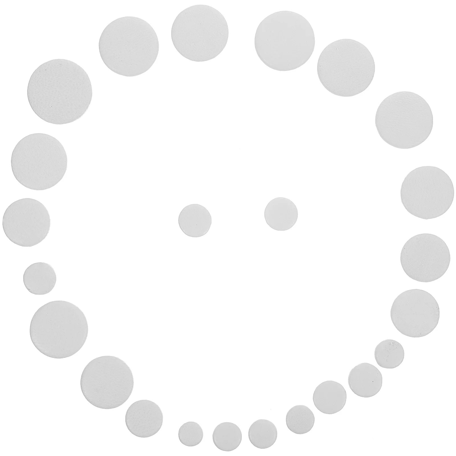 24Pcs Bassoon Pads Sound Blocking Cushions User Friendly Design Widely Loved by Musicians White Bassoon Pads Sound Hole Gaskets