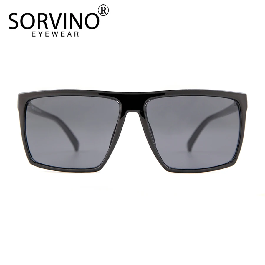 SORVINO Retro Skinny Square Sunglasses Women Men Luxury Brand Designer Flat Top Mens BIg Black Mirror Sun Glasses Shades SP140