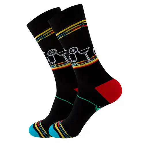 1 Pair New Happy Mens Socks Women Novelty Cartoon Sock Combed Cotton Funny Men's Big Size Crew Hip Hop Thick Long Socks - Image 12