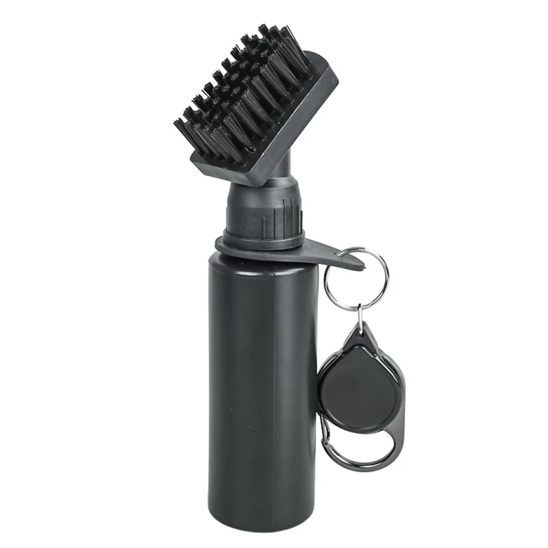 

【BIG SALE】Golf Club Cleaner Cleaning Brush With Retainer Clip, Squeeze Water Bottle 7.5 Inches Capacity 4 Ounces