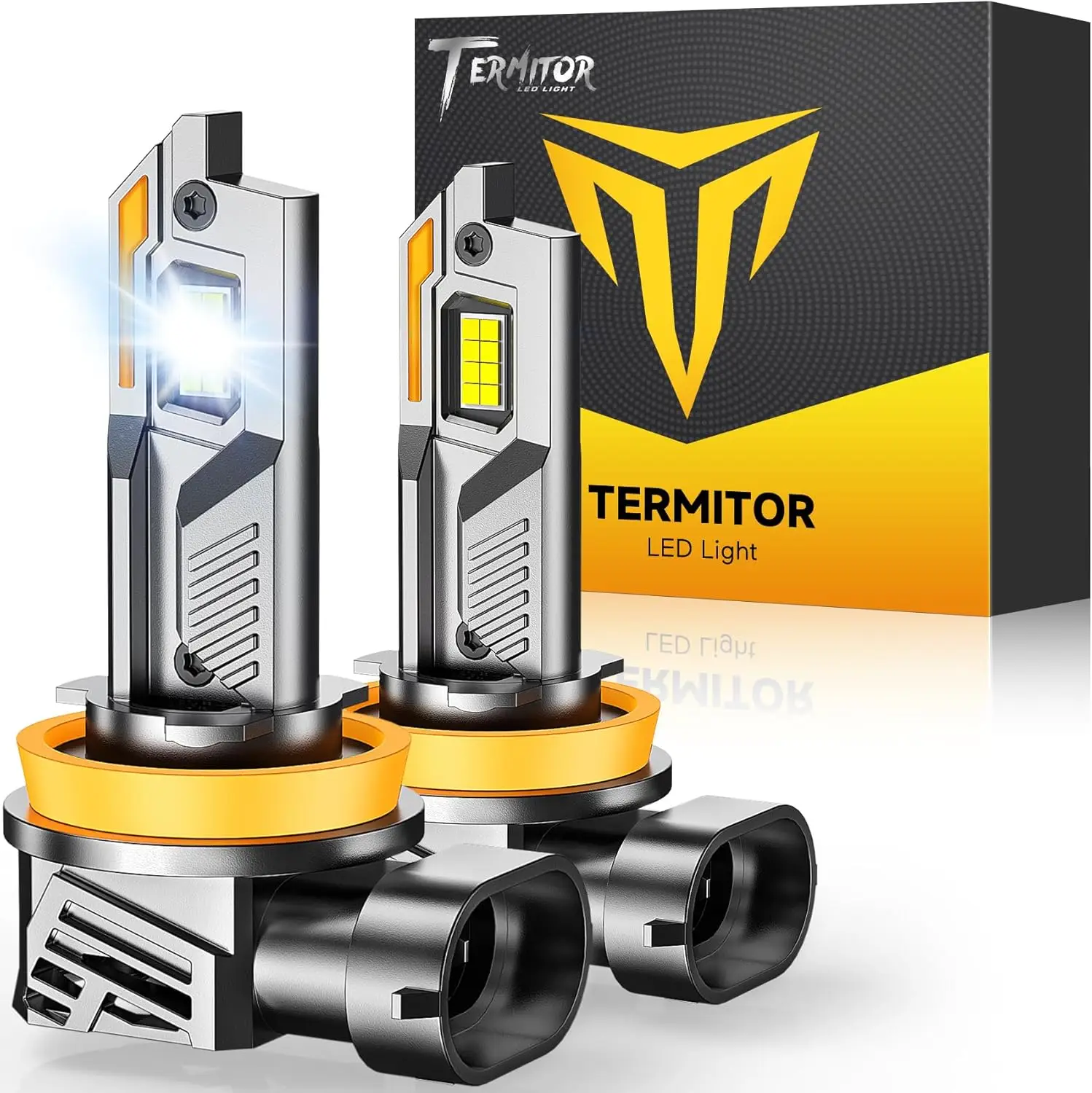 

Upgraded H11/H9/H8 Bulbs, 70,000LM Super Bright, 6500K Cool White, Long Lifespan with Fan, Quick Install Pack of 2