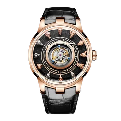 Haofa 3D Chinese zodiac Animal Sculpture Center Tourbillon Manual Mechanical Watch Sapphire Waterproof Limited Watch For Men2000