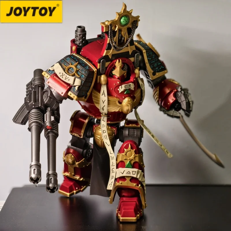 In Stockjoytoy Warhammer The Horus Heresy 1/18 Action Figures Thousand Sons Contemptor-Osiron Dreadnought With Model