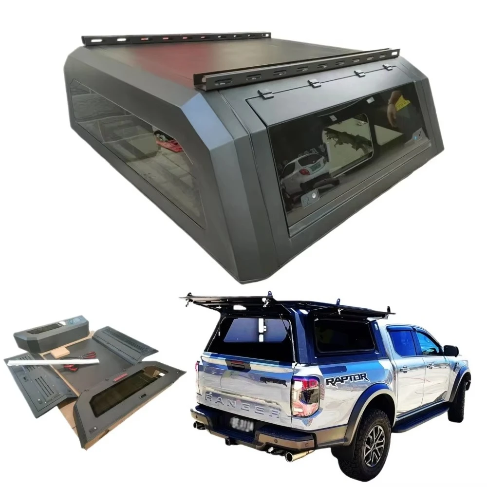 

STLF 2014 2016 2024 Aluminum Alloy Hardtop Canopy For Pickup Truck T9 T7 Clubcap Ute Sale With Waterproof Tailbox