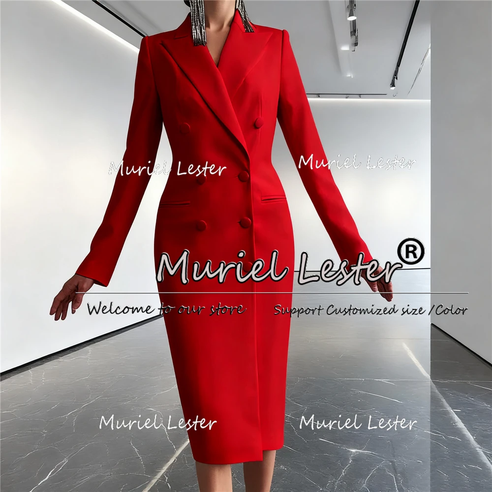 

Unique Design Suits Women Long 1 Pieces Double Breasted Prom Blazers Outfits Lady Business Office Customized костюм жіночий 2026