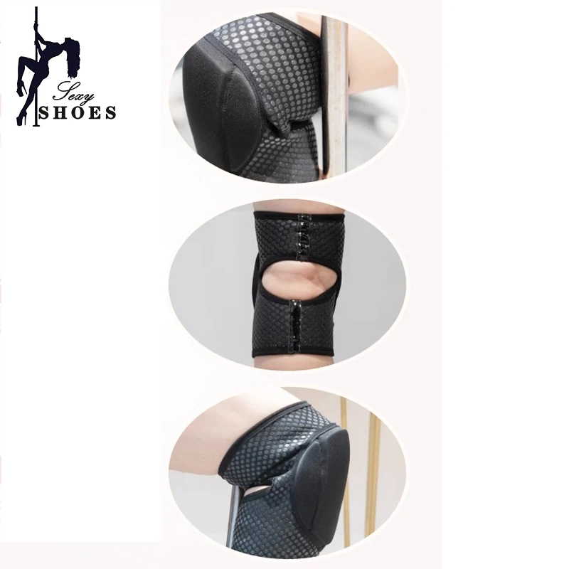 Anti Slip Knee Pads Steel Tube Dance Silicon Coating Protection Collision Prevention Drop Prevention Thickened Pads Dancing Trai