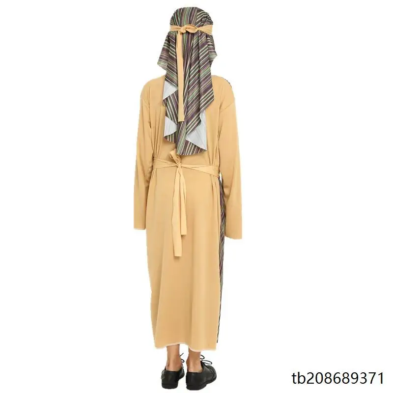 Арабский эффедный костюм на Хэллоуин для мальчиков, наряд принца Аладдина, детская мужская одежда, традиционная этническая сценическая одежда...