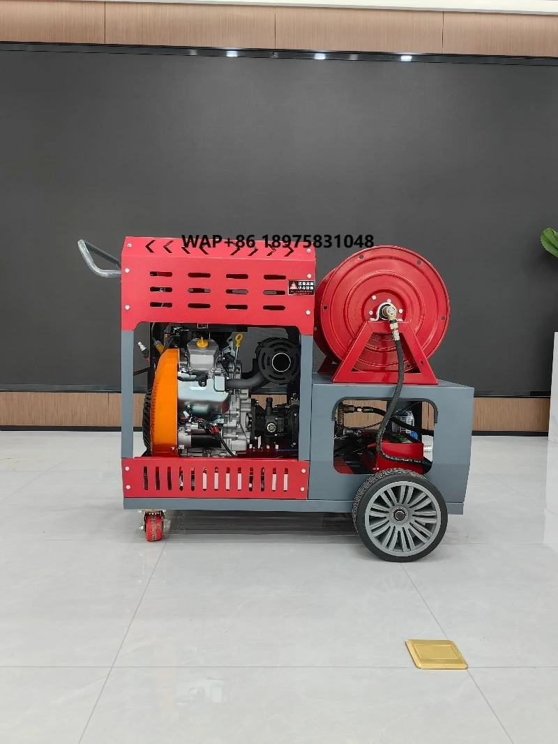 200Bar 64L Pipe dredging machine Ultimate blockage removal tool