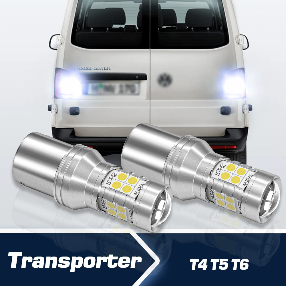 

Reverse Light 2pcs LED Backup Bulb Canbus Accessories For VW Volkswagen Transporter mk4 mk5 mk6 T4 T5 T6 1990-2016 2013 2014