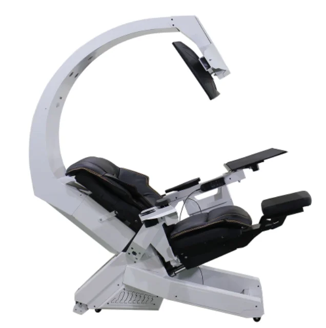 IW320 Hot Selling Zero Gravity Recline PC Chair With Massage Function As Altwork Support Upto 5 Monitors Ease Comfy Cockpit view 3