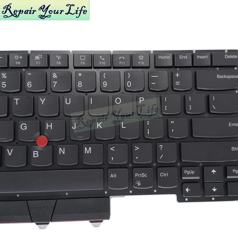 Imagem -06 - Teclado Retroiluminado em Inglês para Lenovo Thinkpad E14 Gen tipo 20y7 20yd 20ye 20yf Teclados Portáteis Nbl84us Sn20w68325 Novo