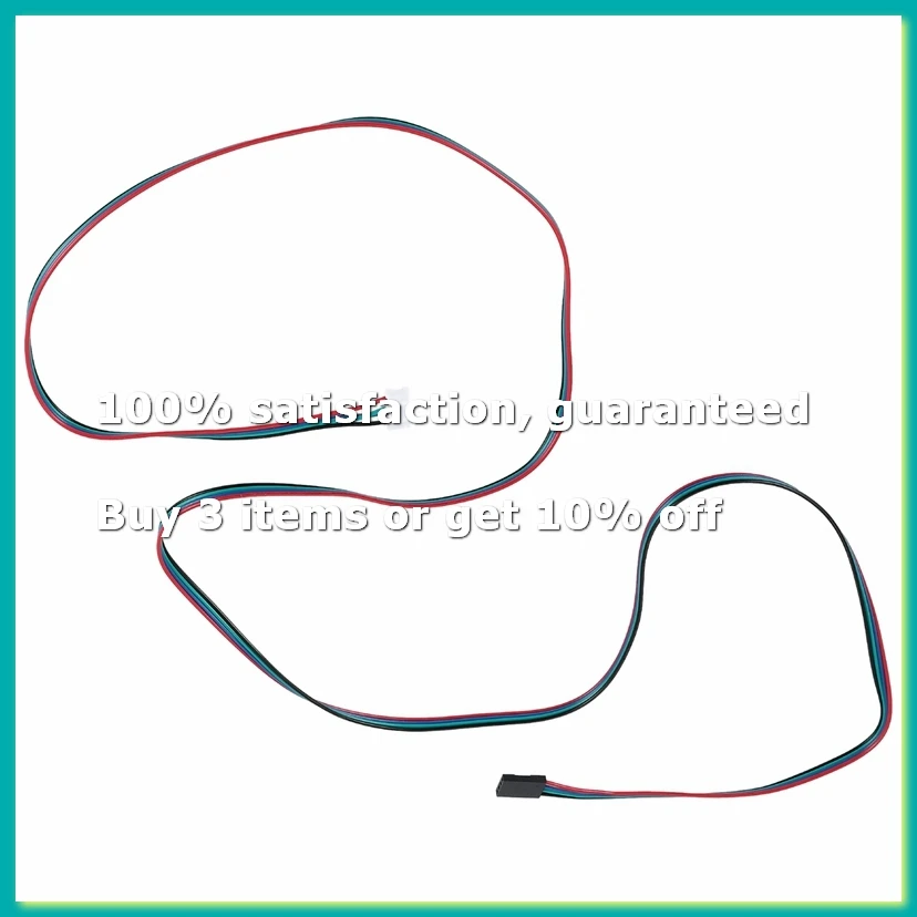 4pack X((Extended NEMA 17 Stepper Motor Cable 1M Long 4 6 Pin 3D Printer)