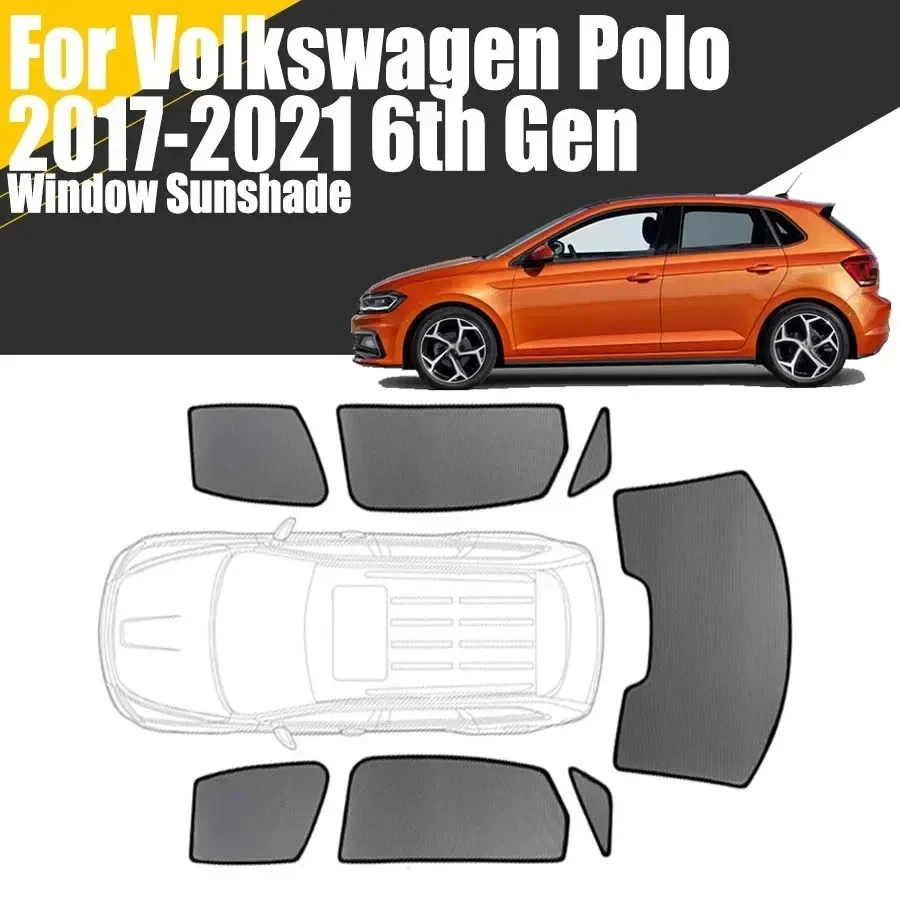 protetor-solar-magnetico-personalizado-para-janela-de-carro-volkswagen-polo-6-hatchback-2017-2024-cortina-de-malha-para-para-brisa-dianteiro-vw
