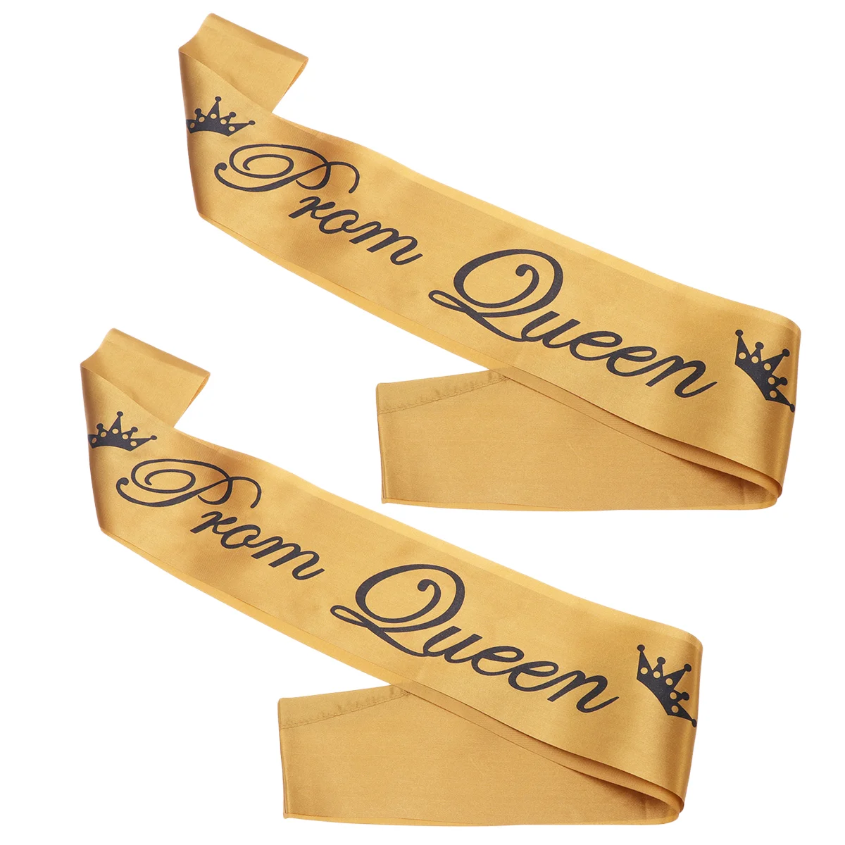 2 Pcs Shoulder Strap Her Ceiling Decor 2023 Graduation Sash for Party Shimmer Wall Backdrop Wedding Ribbon Office