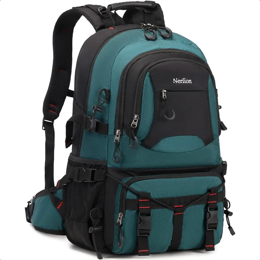 

Nerlion 40L Hiking Backpack Travel Backpack for Men Women Camping Waterproof Outdoor Hiking Daypack Lightweight Backpack Dark G