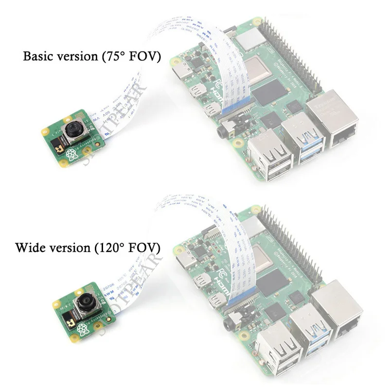 Raspberry Pi Camera Module 3 IMX708 autofocus camera module 12MP Auto-Focus IMX708 75 or 120 FOV IR/NoIR