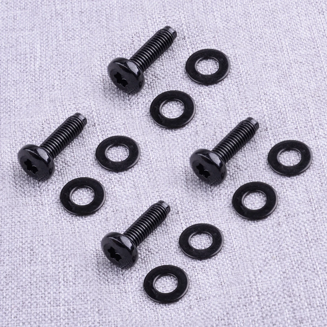 NEW 4 Sets A Pillars Hardtop Hard Top M8 Torx Screws Bolts Fit for Jeep Wrangler JK 2007 2008 2009 2010 2011 2012 2013-2018