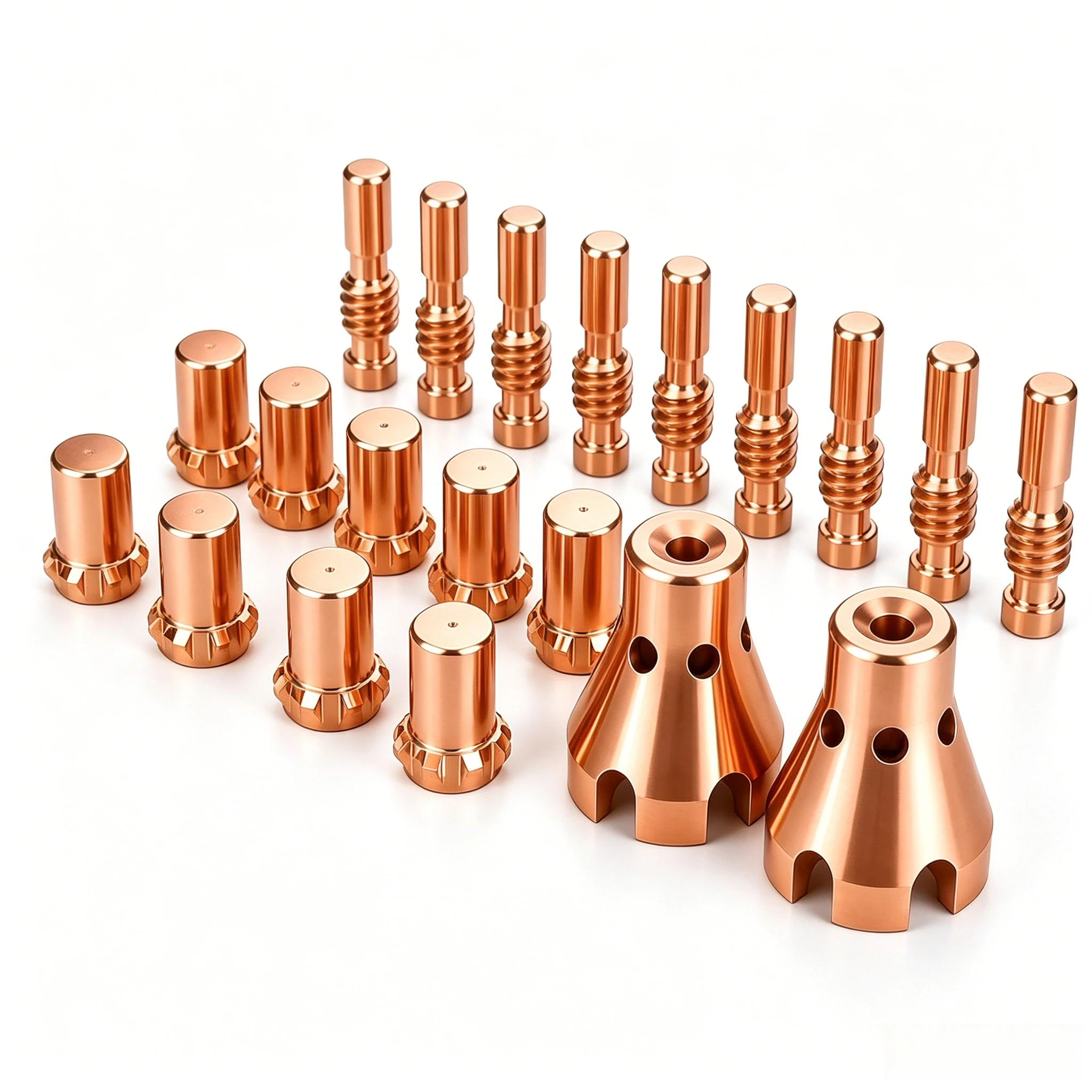 22 шт. (22PCS) сопла KP2062-2B1, электроды KP2063-1B1, защитные экраны KP2065-1, 55А, запчасти для плазменных резаков PCT-55, PCT-80