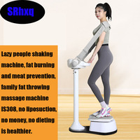 Fat Burning Machine, Standing Shaking Machine, Household Vibration, Fat Burning Massage, Lazy Slimming and Waist Beauty Machine