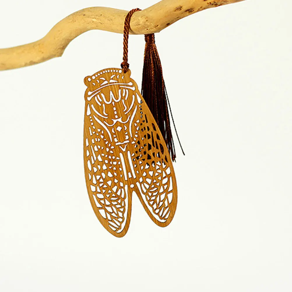 6 قطع من الإشارات المرجعية المصنوعة من الخشب الطبيعي لقراءة الملاحظات وحروف الحب والتقويم واستخدام الهدايا الإبداعية واللوازم المكتبية المدرسية #1