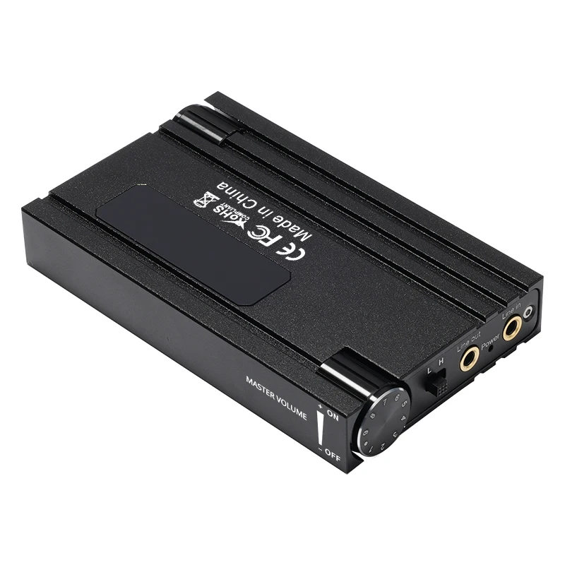 HiFi BASS for Bt  Earphone Amplifier with 3.5mm Volume Control   o Splitter & Converter for Phone & Table