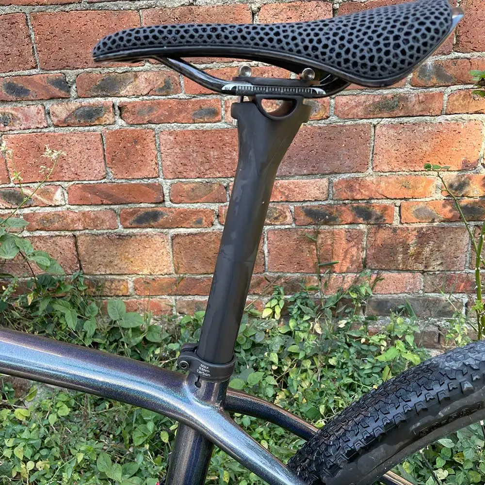 elitaone MTB/Road Bike Seat Post Carbon 27.2/30.9/31.6mm MTB/Road Bike Seatpost  Light 145g Suitable for carbon rail saddle
